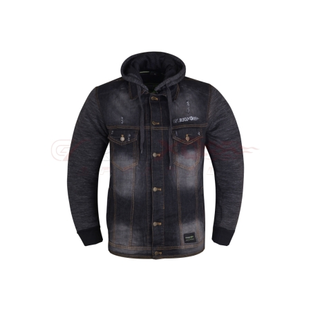 Men Motorcycle Armored Kevlar Jeans Jacket